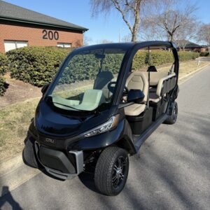 *****STREET LEGAL***** 2025 Club Car CRU - Metallic Tuxedo Black - Street Legal