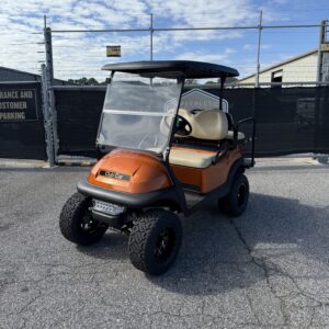 2021 Atomic Orange Club Car Precedent - Electric - 4 Passenger