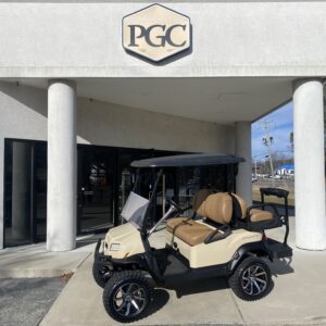 2021 Club Car Lifted Electric 4-pass- Metallic Beige
